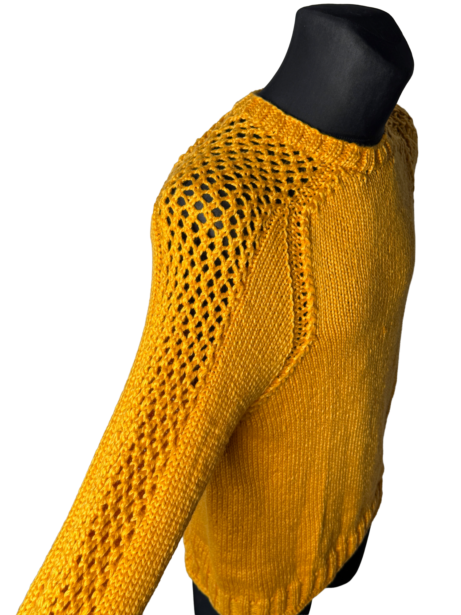 Anleitung Schulterstück - Unisex Pullover mit Sattelschulter