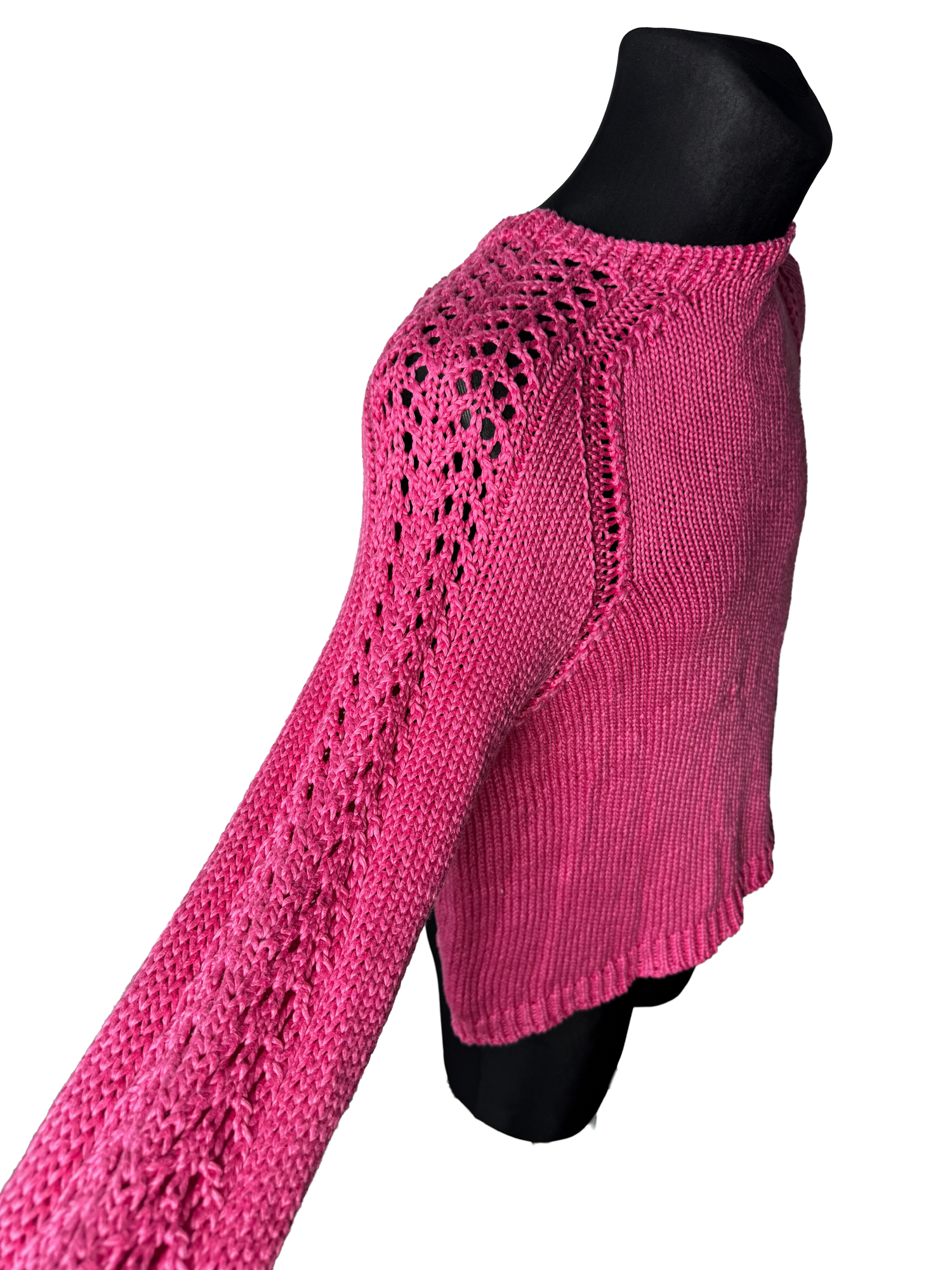 Anleitung Schulterstück - Unisex Pullover mit Sattelschulter