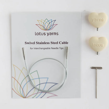 360° Grad Seil für das Nadelsystem von Lotus Yarn