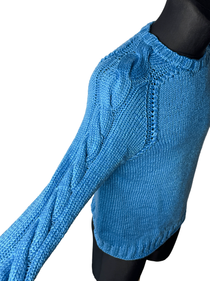 Anleitung Schulterstück - Unisex Pullover mit Sattelschulter
