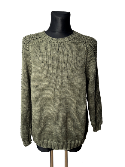 Anleitung Schulterstück - Unisex Pullover mit Sattelschulter