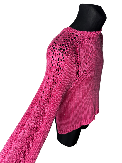 Anleitung Schulterstück - Unisex Pullover mit Sattelschulter
