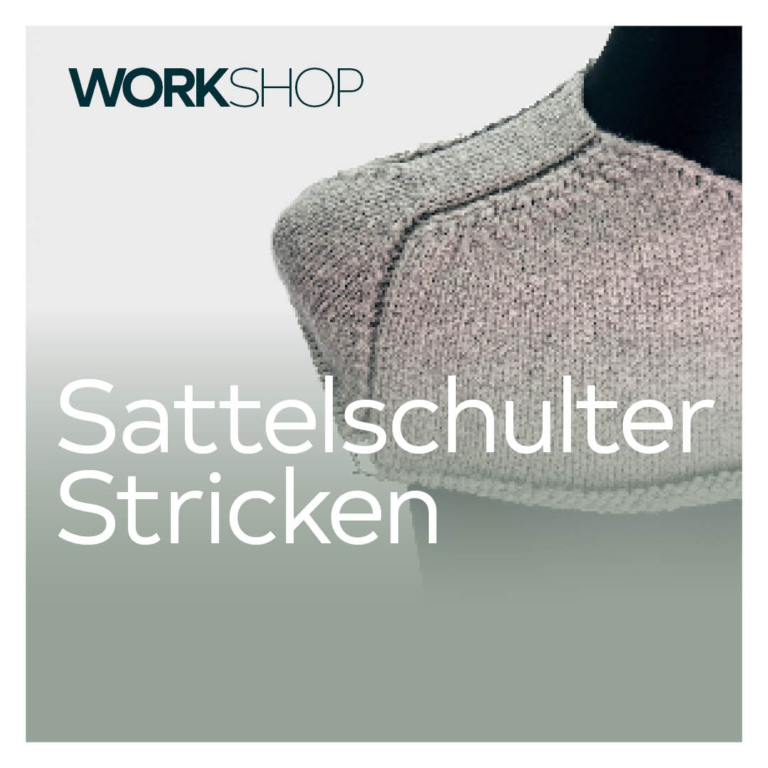 Sattelschulter stricken