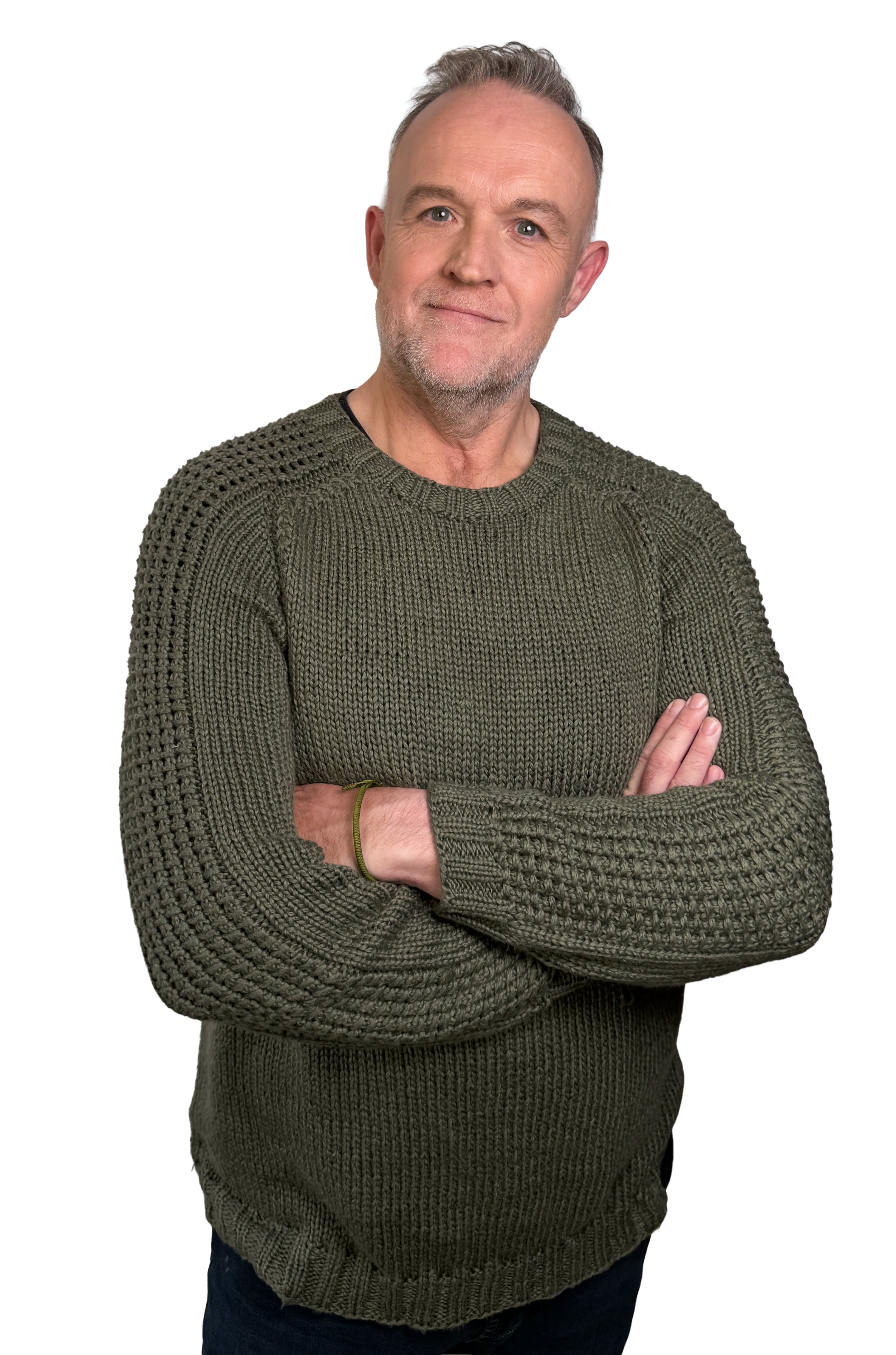 Anleitung Schulterstück - Unisex Pullover mit Sattelschulter