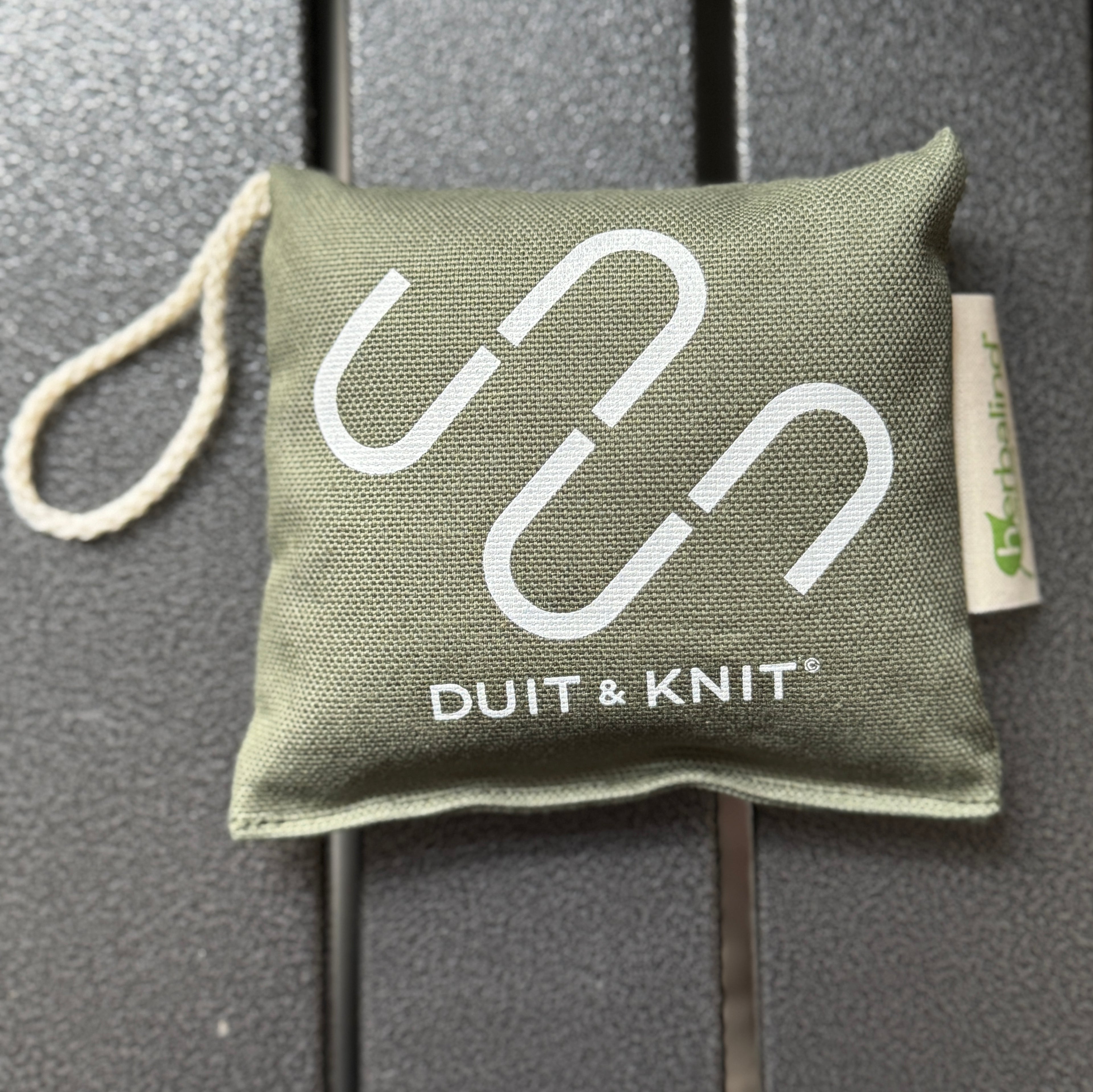 Lavendelkissen &quot;Duit &amp; Knit&quot;