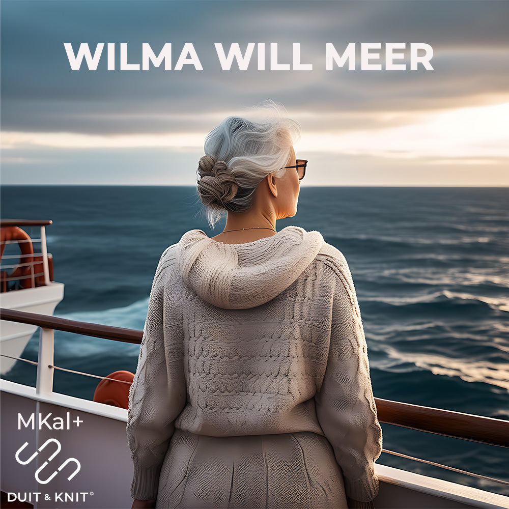 MKal+ Wilma will Meer Garnpaket Meeresrauschen & Anleitung